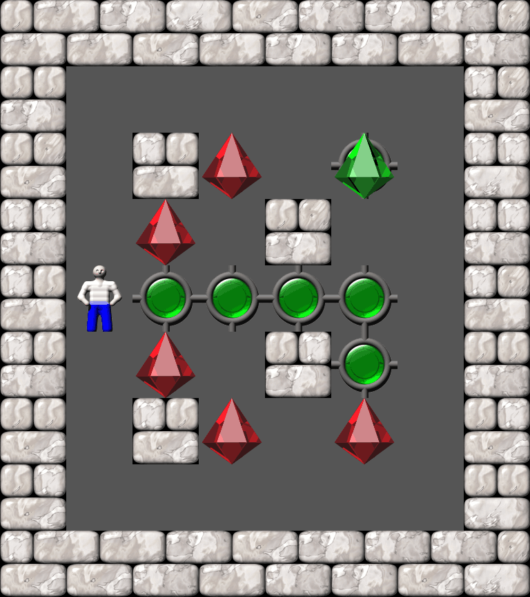 Сокобан More Bugs collections уровень 312